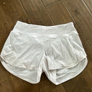 Lululemon Speed Up Short White